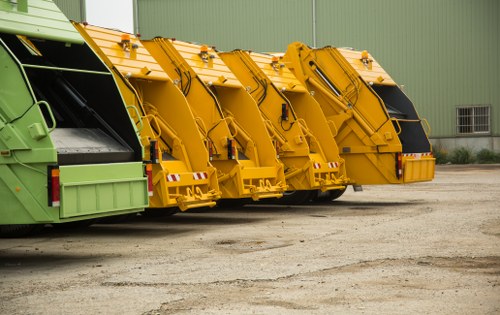 Eco-friendly waste management process in London